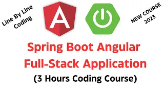 Spring Boot + Angular Full Stack | Full Course [NEW] ✅