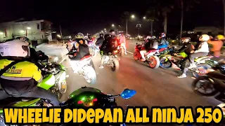 WHEELIE PAKE MOGE R6 DI ACARA ANNIVERSARY RNB