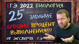 25 линия | Все, что нужно знать | БИОЛОГИЯ ЕГЭ 2022