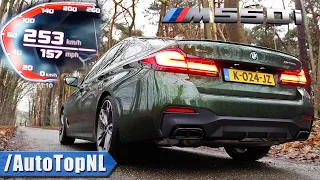 2021 BMW M550i xDrive LCI 530HP V8 ACCELERATION & SOUND by AutoTopNL