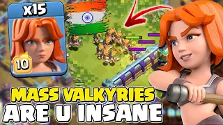 This Indian Team in WORLD CHAMPIONSHIP Uses MASS Valkyries (Clash of Clans)