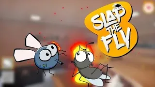 Первая игра Slap The Fly. Война насекомых и людей