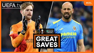 #UEL Great Saves Round of 16 1st leg | Kelleher, Reina...