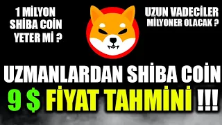 💲 SHİBA COİN UZUN VADE FİYAT TAHMİNLERİ 9$ ULAŞACAK MI 💲