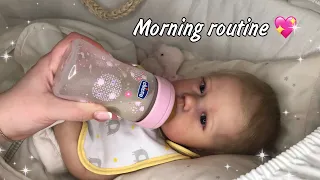 Утро с Реборном. Собираемся на прогулку | Morning Routine Reborn!