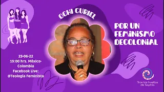 Webinar Ochy Curiel Por un feminismo decolonial