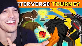 Reacting to ULTIMATE MONSTERVERSE KAIJU TOURNAMENT BATTLE