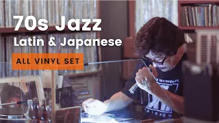 FULL VINYL | 70's Jazz (Latin & Japanese) | Mr Takahashi@Bossa (Sapporo Jazz Cafe bar)