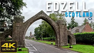 Edzell village walk, Scottish Countryside 4K