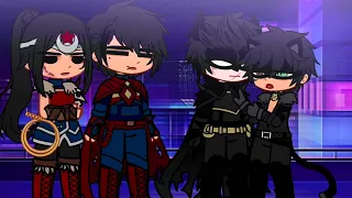 Bats~ I can’t do it alone~ plz~ || Gacha Club || DC || DC Trinity || Batcat