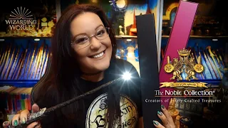 NOBLE COLLECTION #HARRYPOTTER & #FANTASTICBEASTS WAND UNBOXING | VICTORIA MACLEAN