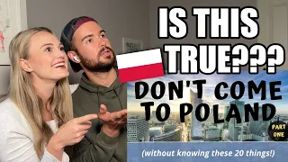 Reaction Don't Come to Poland 🇵🇱 (without knowing these 20 things) : Part One