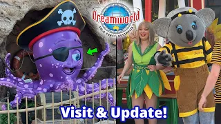 Dreamworld Gold Coast | September 2023 Park Visit & Update! | Theme Park Video
