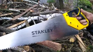 Тест ножовки по дереву   Stanley  JET-CUT   2-15-283