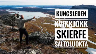 Kungleden/The kings trail 2020 - mountain hiking from Kvikkjokk by Skierfe to Saltoluokta