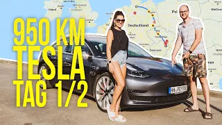 KOSTENLOS durch Europa, unser TESLA-Roadtrip nach Rumänien! (Doku zur Elektro-Langstrecke 1/2)
