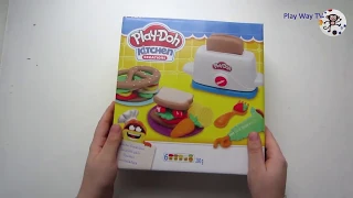 Плей До Креативная кухня   Тостер  Play Doh KITCHEN creations TOASTER