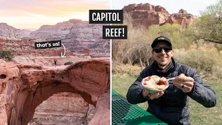 24 Hours at Capitol Reef National Park | Hickman Bridge, Navajo Knobs, Cassidy Arch, PIE, & more!