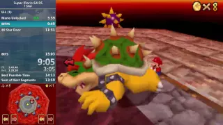 Super Mario 64 DS 1 Star (Any%) in 14:07