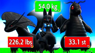 Choose Your Starter Pokemon by Weight for a Battle