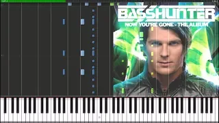 Basshunter - Angel in the night (Piano Tutorial) [Synthesia]