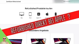 Apple Refurbished Produkte direkt bei Apple 2022