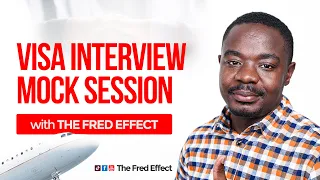 F-1 VISA Interview Mock Session With The Fred Effect