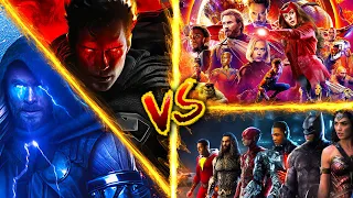 Superman and Thor vs Marvel and DC Heroes ( MCU Avengers and DCEU Justice League ) |​| Who Will Win?