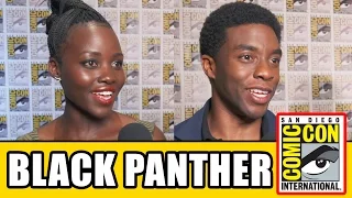 BLACK PANTHER Comic Con Interviews