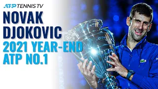 Novak Djokovic 2021 Year-End ATP No.1 Trophy Presentation and Speech!