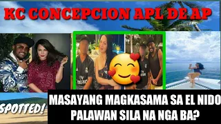 KC CONCEPCION AT APL DE AP NAKITANG MAGKADATE SA EL NIDO PALAWAN