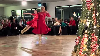 Brigette Campos and Brielle Rayhons “All I want for Xmas is you” - NRG Ballroom Xmas Showcase 2023