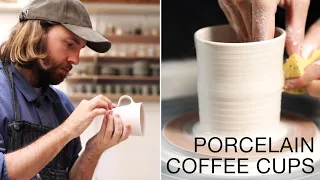 How to Throw, Trim and Handle a Porcelain Coffee Cup