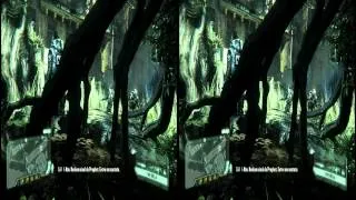 4K 3D Crysis3 Cutscenes Stealth Radeon R7 Intel i7 Side By Side