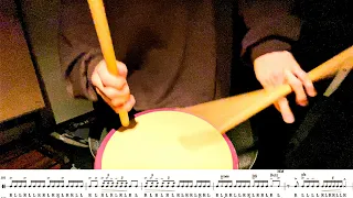The most difficult beautiful physically snare solo ever…