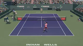 Alexander Zverev vs  Carlos Alcaraz |Indian Wells  Highlights [Full Ace Tennis Simulator]