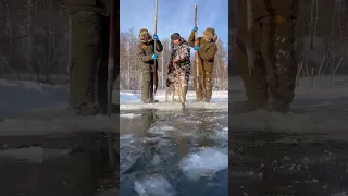 Ice preparation🧊 Drinking water for a year🧊 / Заготовка льда🧊 Питьевая вода на год🧊 Yakutia❄️