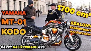 Yamaha MT-01 (2005) - potężny naked z silnikiem V2 z power-cruisera! Barry na używkach #22