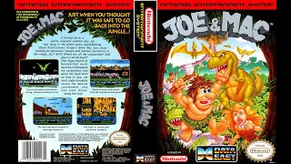 Joe & Mac Caveman Ninja | [NES, FAMICOM, DENDY] ПРОХОЖДЕНИЕ ИГРА СТРИМ 1991 RUS