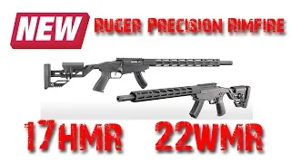 New Ruger Precision Rimfire 17HMR 22WMR December 2018