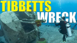 Scuba Diving The CAPTAIN KEITH TIBBETTS Shipwreck In Cayman Brac