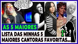 AS 5 MAIORES CANTORAS by LEANDRO VOZ