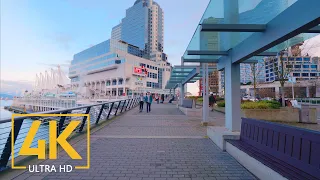 4K Virtual Walking Tour through Downtown Vancouver, Canada - Part #2 - Short Video Preview