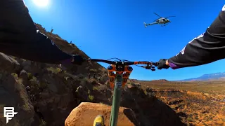 BACK FLIPPING A 50 FOOT CANYON??? THE RAMPAGE VLOG!!!