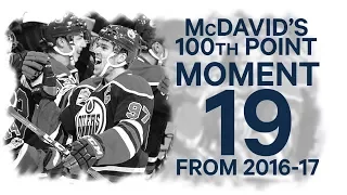 No. 19/100: McDavid's 100th point of the season