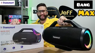 TRONSMART BANG MAX 130W: QUE SOM É ESSE? 😳 Será a caixa de som MATADORA da JBL BOOMBOX 3? (Unboxing)