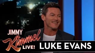 Luke Evans Sang with an Eight-Fingered Pianist