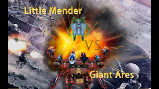 War Robots New Years Challenge - Little Mender vs. Giant Ares