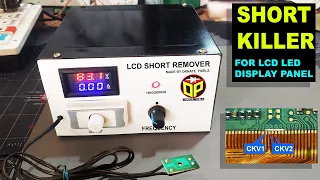 LED/ LCD Panel Short Killer Device: CKV Short Remover Circuit Diagram & Transformer-Making