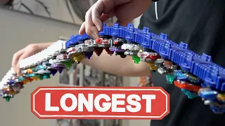 LONGEST BEYBLADE LAUNCHER! - Epic Beyblade Burst Customization